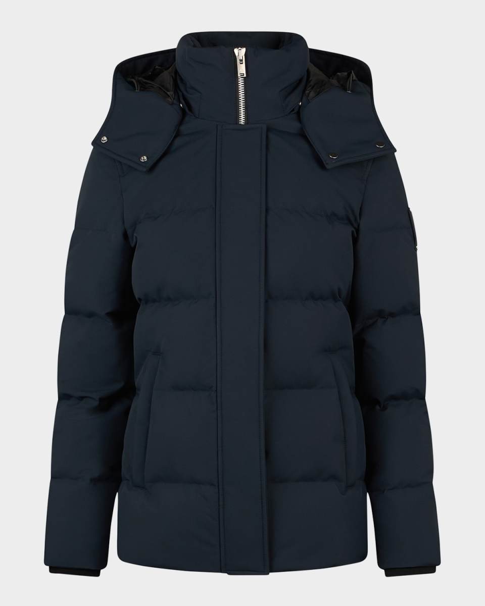 Cloud 3Q Down Puffer Jacket with Removable Hoo